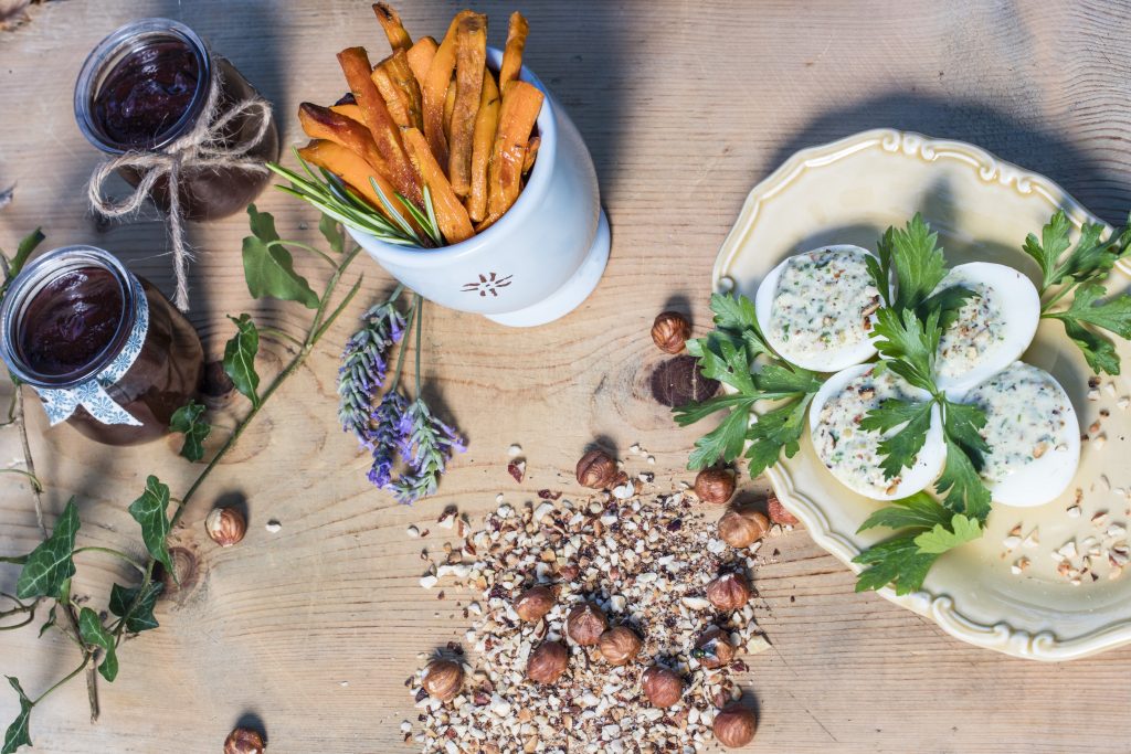 frites patates douces